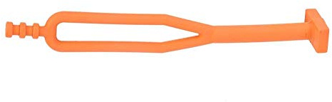 Cinghia di montaggio moto Stand Cinghia di gomma supporto cavalletto laterale Accessorio di montaggio moto adatto per 14-19(Orange)