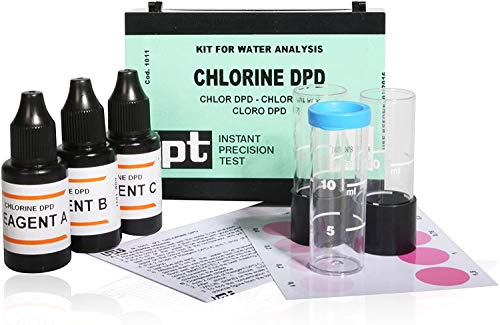 Wassertester für Chlor Chlorine freies Chlor Test Kit Messbereich 0,1-1,5 mg/l