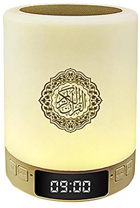 Jingtaihua Bluetooth Speaker,Portable Quran Speaker, Control Remote Portable Wireless Bluetooth Speakers Desk Table Bedside Lamp