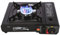 BAZERGA - Hornillo de gas portátil para camping, festivales, salidas de pesca, pícnic estufa de gas exterior ultrafina, 2200 W, con maletín de transporte, 34 x 28 x 11 cm