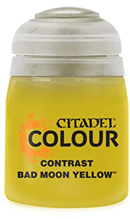 Games Workshop Citadel Contrast Paint: Bad Moon Yellow (18ml)
