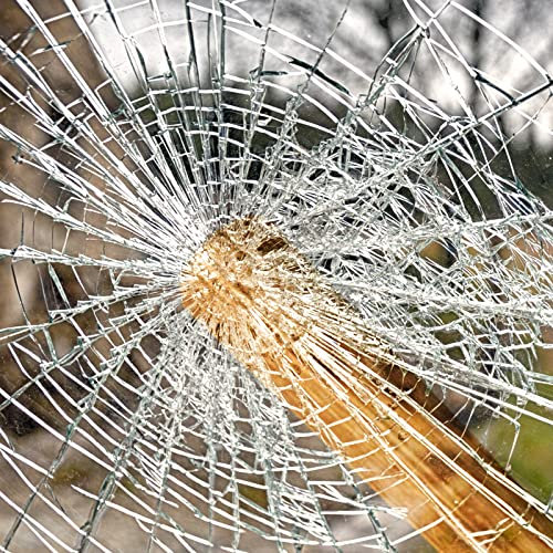 Shackcom Trasparente Auto Adesivo Pellicola Della Finestra A Prova Di Graffio Pellicola Della Finestra Pellicola Di Sicurezza Pellicola Della Protezione Di Vetro Per Soggiorno 44x300cm