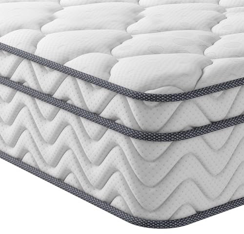 Vesgantti Matratze 160x200 höhe 22cm H3 7-Zonen Taschenfederkernmatratze Mittelfeste Orthopädischem Kaltschaummatratze Öko-Tex Zertifiziert Matratzen Klassik BoxTop