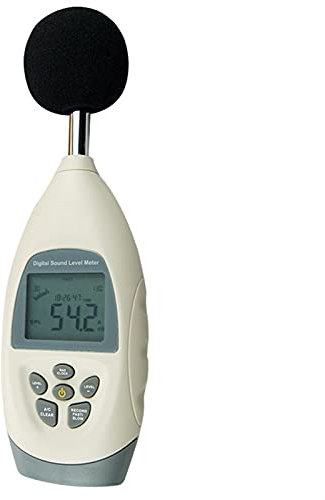ACiyD Décibelmètre Lecteur de Niveau sonore Sonomètre Haute précision Décibelmètre Portable Sonomètre Testeur de Bruit avec Stockage USB pour la Surveillance de la Pollution sonore