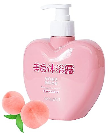 Yan Jiayi Gel Douche Coréen Pêche Blanchiment Gel Douche Pêche Gel Douche Blanchiment Gel Douche Gel Douche Exfoliant