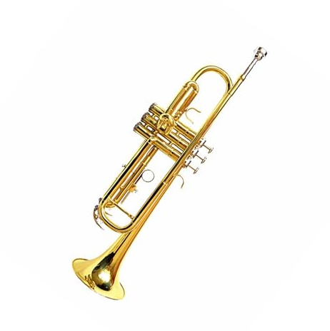Professionell Trompete Performance-Trompete Instrument Messing B-Trompete Messing Dreiton-Trompete Anfänger Unterhaltung