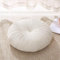 MolynnChic Cuscino da pavimento per meditazione, rotondo, grande, per adulti, in velluto, spesso, per yoga, soggiorno, balcone, tatami, esterni, 45,7 cm (beige)