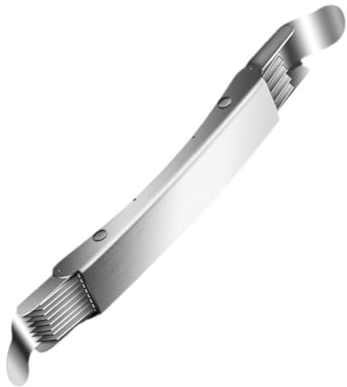 COLLBATH Frühlingszwiebelschneider Edelstahl Gemüseschneider Für Frühlingszwiebeln Meerestiere Benutzerfreundliches Küchenwerkzeug Mit Ergonomischem Griff Vielseitig Einsetzbar