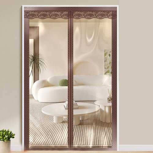 Thermovorhang Kälteschutz Selbstklebende,Magnet Thermo Türvorhang EVA für Indoor,Transparent Winter Winddicht Isolierfolie Wärmeschutzvorhang Tür