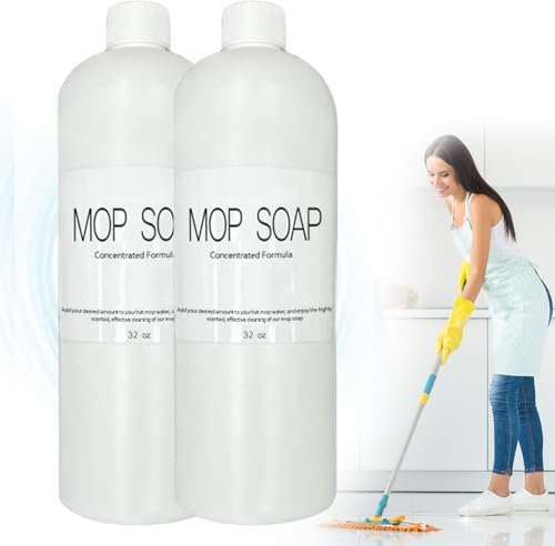 Bodenreiniger mit Doppelter Wirkung, 2025 Neu Leistungsstarker Waschsauger Reinigungsmittel für Dekomposition, Floor Cleaner Reiniger Laminatreiniger Parkettreiniger (2, 32oz)