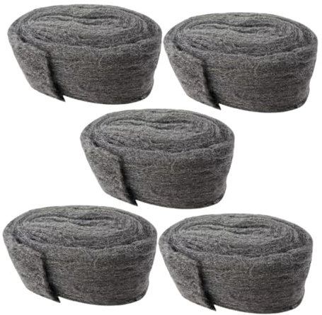 FUNOMOCYA Rouleau De 5 Mailles En Laine Dacier Pour Joint De Porte De Garage Bouche-trou De Ventilation Murale