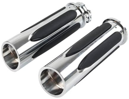 SIKUAI 25mm 1 zoll Lenker Hand Control Griffe Aluminium Chrom Motorrad Für Touring Für Dyna