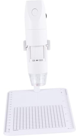 NUOBESTY 1000veces Microscopio Digital USB Portátil WiFi para Teléfono Móvil y Joyería