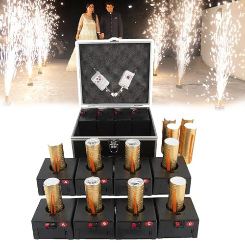 Récepteur De Feux D'artifice,Déclencheur De Jet De Scène,Fontaine Avec Télécommande Sans Fil,8 Jeux De Récepteurs De Feux D'artifice Pour Mariages Et Spectacles,Feux D'artifice Non Inclus