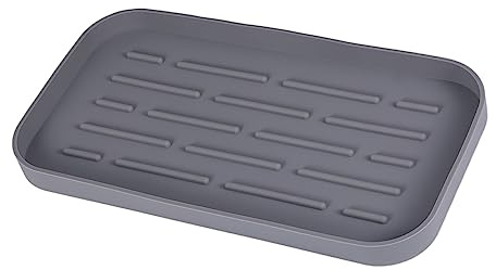 Silicone Sink Sponge Holder Simple Dish Drying Mat for Kitchen