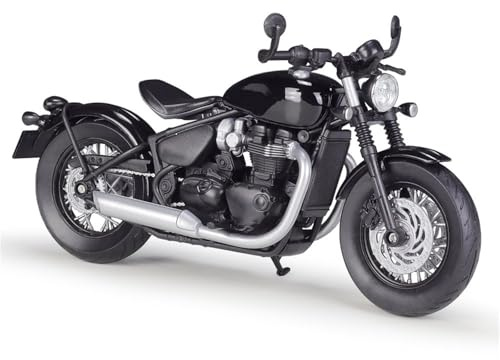 För Bonneville Bobber Mockup Legeringsmotorcykelmodell Leksakspresentset 1:12