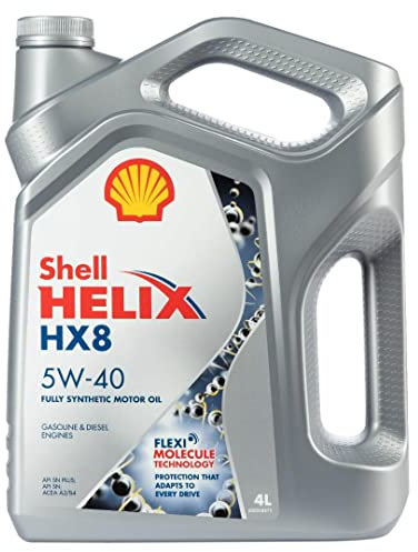 SHELL Olio motore Helix 5W-40 Olio sintetico Olio 4 L