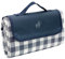 Pelle & Sol Picnic Blanket Waterproof, 200x140CM Foldable Picnic Mat - Outdoor Beach Blanket - Slip Resistant w/Carrying Handle - Sandproof & Washable Beach Mat for Garden, Hiking, Camping