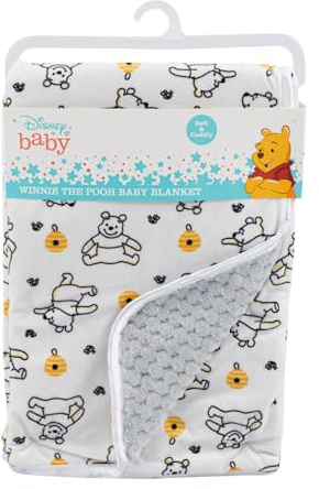 Disney Winnie l'ourson Couverture en peluche pour bébé