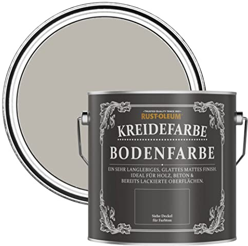 Rust-Oleum dunkelgrau strapazierfähige, kratzfeste Bodenfarbe für Holz und Beton - Gorthleckstein 2,5 Litres