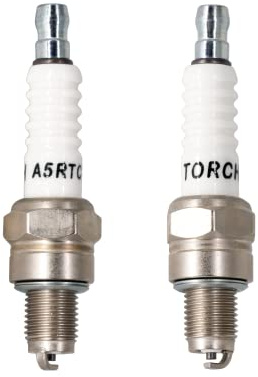 2 Bitar TORCH A5RTC Tändstift Ersättande NGK 6535/CR5HSB, för Brisk NAR17/NAR17C, Champion 808/Z9Y, Honda GX31 GX100 GXH50, OEM