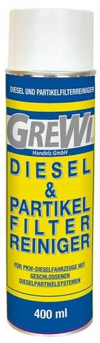 GREWI Diesel-Partikelfilter Reiniger, 400ml, spart Kosten und optimiert Leistung