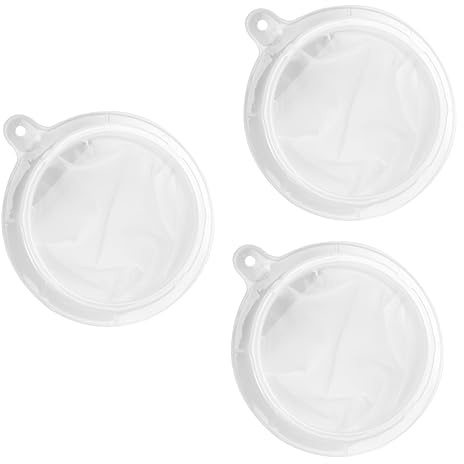 Alipis 3pezzi Imbuto Filtrante Mesh Per Per Filtrare Latte e Facile e Riutilizzabile Strumento Per Bar e