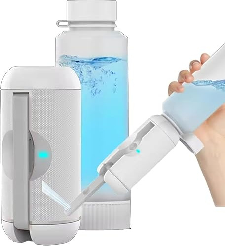 rutell Bidet portatile da viaggio, spruzzatore portatile per bidet per WC, 200 ml, spruzzatore elettrico ad alta pressione per bagno, camper e campeggio all'aperto