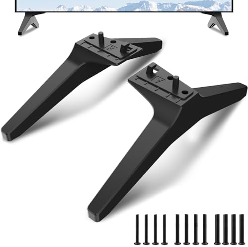 TV Standfüße für LG TV Beine, für 49 50 55 Zoll LG TV 55UJ630V 55UK6500 55UJ6540 55UM7300 55UN6900 55LJ5500UA 49UJ6300 49UK6300 49UM7300 49UN6900 50UK6300 50UK6500 50UM7300 50UN6900 mit Schrauben