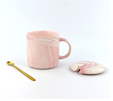 JZPFC Cups Custom Personalized Ceramic Bridesmaid Coffee Mugs Cups Porcelain with Lid and Spoon Your Own Text Bride Wedding Espresso Cup(MUGS 01)