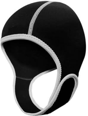 QSTDGVPW Tauchhaube Surfkappe 3 Mm Neoprenhaube für Wassersport Kopfbedeckung Surfhaube Badehut