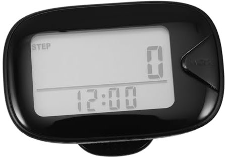Sosoport Digitaler Elektronischer Schrittzähler Mit Clip Laufschrittzähler Als Fitness-informationstool Kalorien Zähler Für Sport Tragbar Hüfte Oder Am Schlüsselband