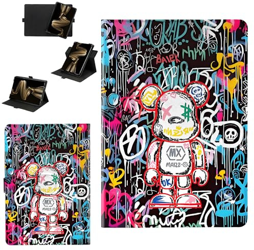 hülle Kompatibel für Telekom T Tablet 2 10.1-Zoll Tablet Hülle Case Schutzhülle Cover [360-Grad-Drehfunktion][Verstärkter Kantenschutz gegen Stürze] MXX