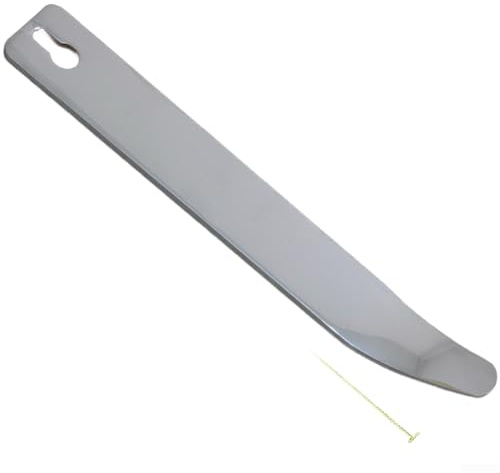 Barra de palanca de acero inoxidable para panel de puerta de coche y extracción de molduras interiores con extractor de clavos, compacto y reforzado para un uso prolongado