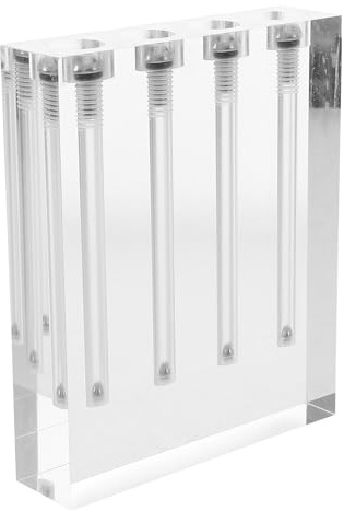 SOPOTUTU Acryl Getriebeöltester für Motoröl und Getriebeöl Prüfung | Vergleichsgerät mit Präziser Messung, für Werkstätten und Wartungszentren, 1 Satz, Stabiler Acrylständer