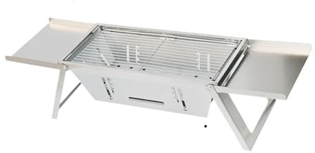 Barbecue pliable d'extérieur en acier inoxydable 304, four portable for le camping et les activités de plage