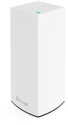 Linksys Système WiFi 6 Mesh double bande Atlas Pro 6 AX5400 (routeur WLAN, jusqu'à 250 m2, pour plus de 30 appareils, pack de 1, blanc)