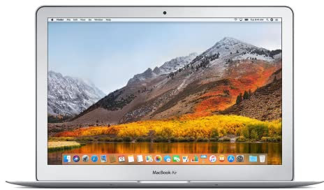 2017 Apple MacBook Air with Intel 1.8 GHz Core i5 Chip (13-inch, 8GB RAM, 128GB SSD Storage) (Azerty France) - Argent (Reconditionné)