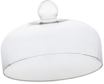 BESTonZON 1stk Deckel Aus Kuchenglas Bäckerei-dessert Snack Dessert-schutzhülle Runder Kuchenträger Runde Tortenhaube Rundes Tablett Runder Tortendeckel Zelte Nachtisch Glasabdeckung