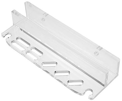 minkissy Acrylic Aquarium Plant Cleaning Tool Holder Storage Stand for Tank Algae Remover