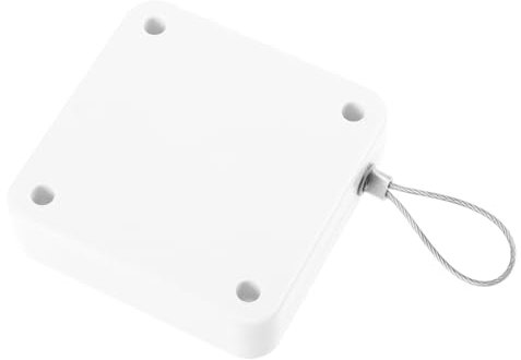 Gadpiparty Automatic Rope Door Closer Safety and Security Features with Punch-Free Installation Made of Abs and Steel Wire, Quiet Operation for Bedroom for Household Doors