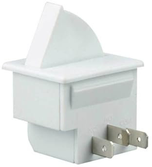 KIXZSAZ Office Hotel Fridge Door Light Push Button Control Switch Replacement Refrigerator Lamp Rocker Switches Controller