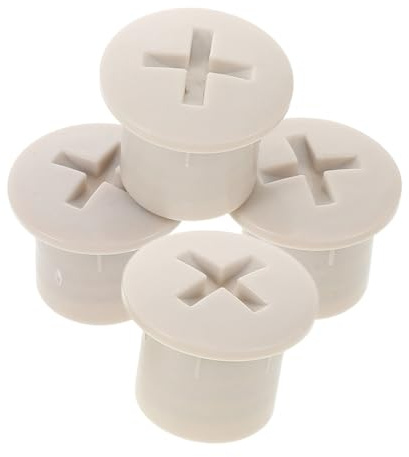 UPKOCH 4pcs Slide Screw Caps Plastic Equipment Nut Protectors for Playground Safety Parts Replacement Covers for Playset Fixing and Slide Attachments