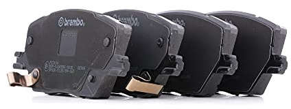 BREMBO Bremsbelagsatz, Scheibenbremse P23164 | Kompatibel mit: FIAT 500X, JEEP COMPASS, RENEGADE SUV