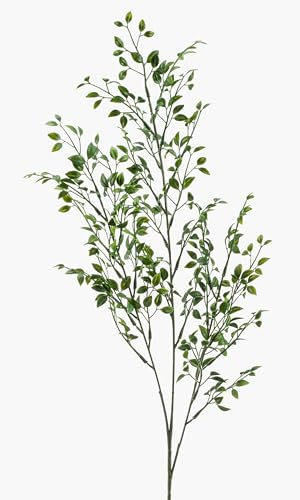 artplants.de Artificial boxwood spray ARICA, 30/75cm - Artificial twig/Fake boxwood branch