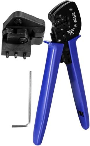 Jadeshay Solar Crimper Tool, Solar Crimpzange PV Crimpwerkzeug A-2546B für 2,5/4/6mm² Photovoltaik-Kabelklemme Crimping Zange