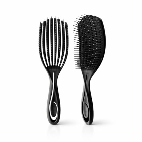 Detangling & Massage Hair Brush - 3151 (Black)