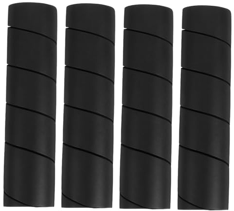 Homoyoyo 4 Pièces Protecteur De Pied De Table Couverture De Pieds De Meubles Couvre-Jambes De Meuble Couvre-Pied De Protection Manchon De Pieds De Table Couvre-Pieds De Protection Noir Nbre