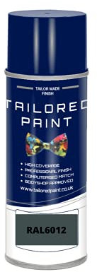 RAL6012 Black Green Gloss Enamel Aerosol Paint Can Paint RAL Colour Code For Wood, Metal, Plastic, PVC, UPVC, Fascia Boards - Indoor & Outdoor
