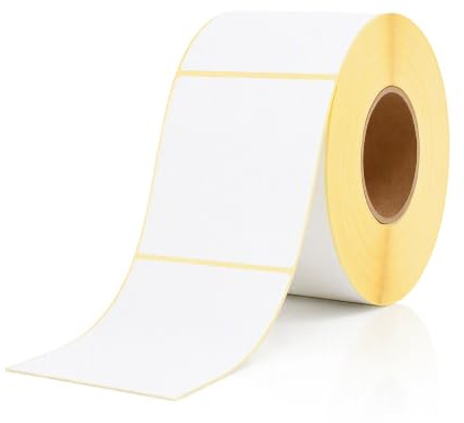 Labelident Versandetiketten 100 x 150 mm - 1.200 Thermoetiketten auf Rolle, 76 mm Kern | Selbstklebende Thermodirekt-Labels für DHL, DPD, FedEx, GLS, Hermes, UPS